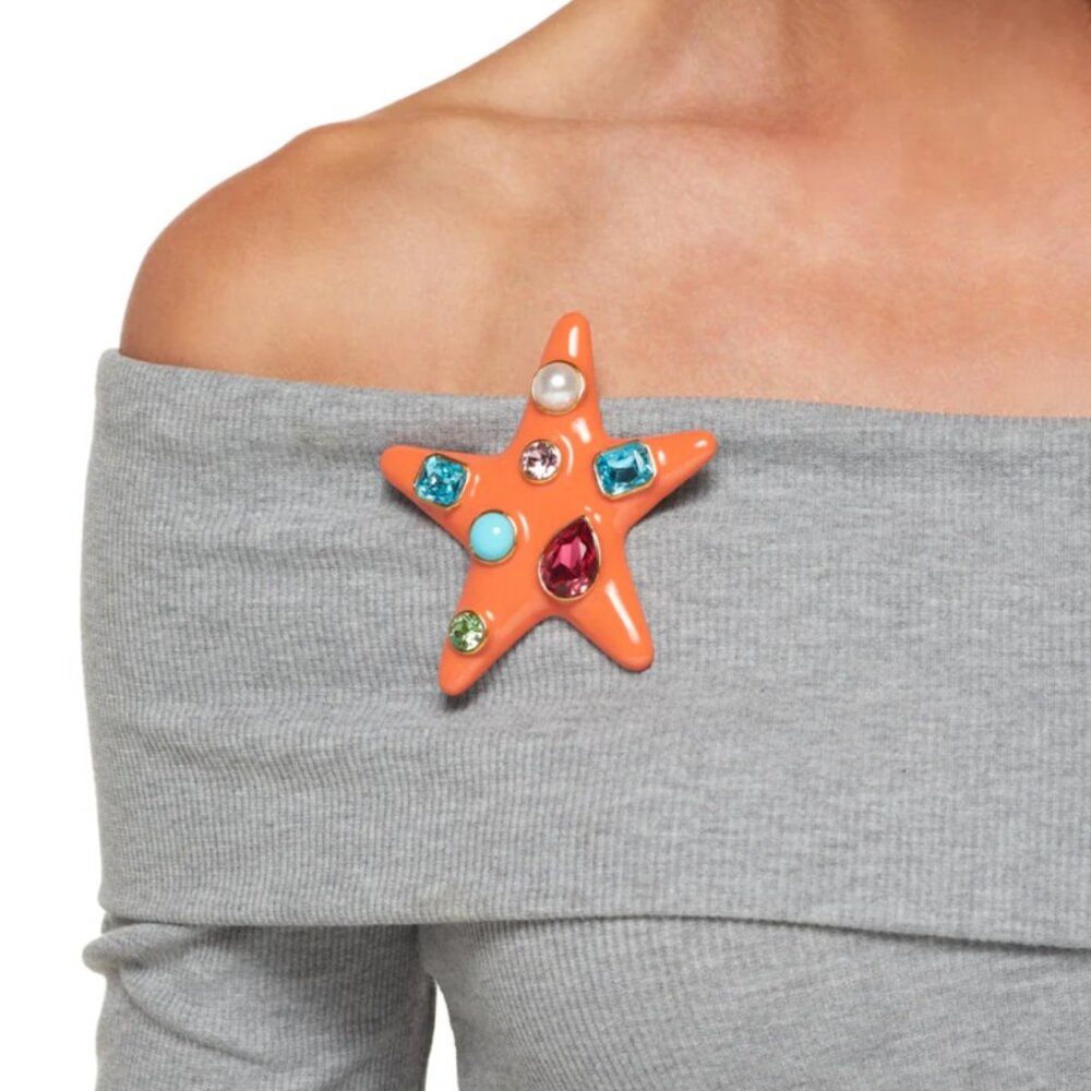 Kenneth Jay Lane Star Brooch 🌟 🤩 ✨️